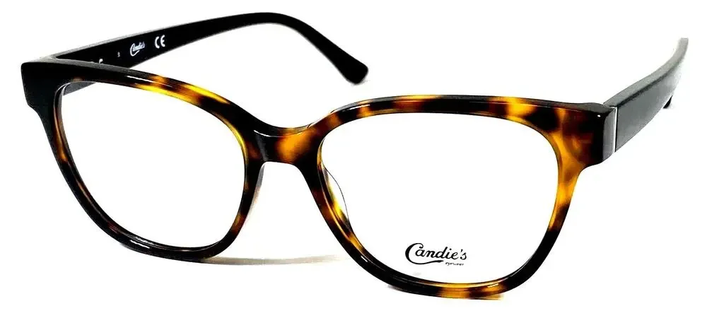 NEW CANDIES CA0210 052 Brown Tortoise/Black Women’s Eyeglasses Frame 50-15-140